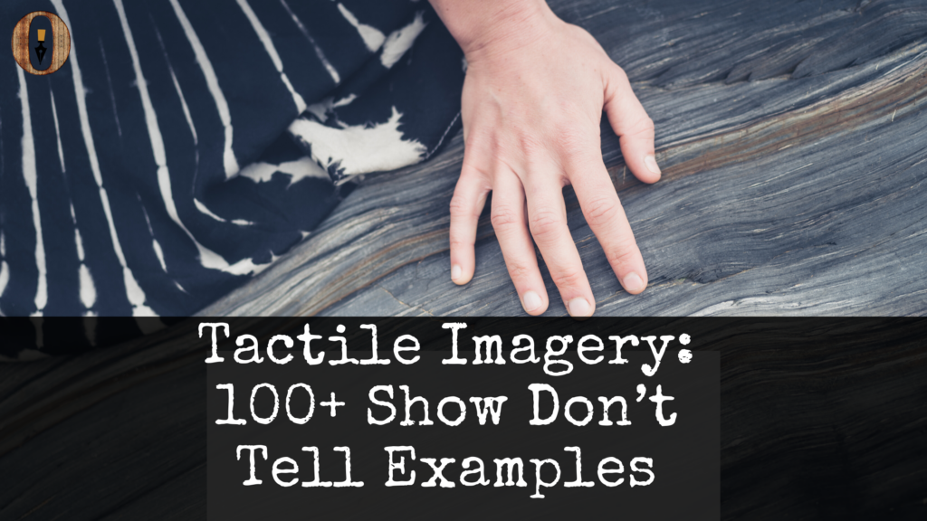 tactile imagery literary examples