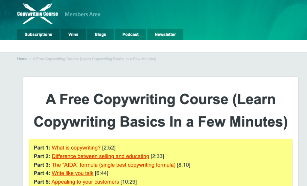 Copywriting master course work from deals home 3 hours a week