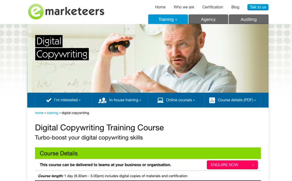 copywriting courses for free